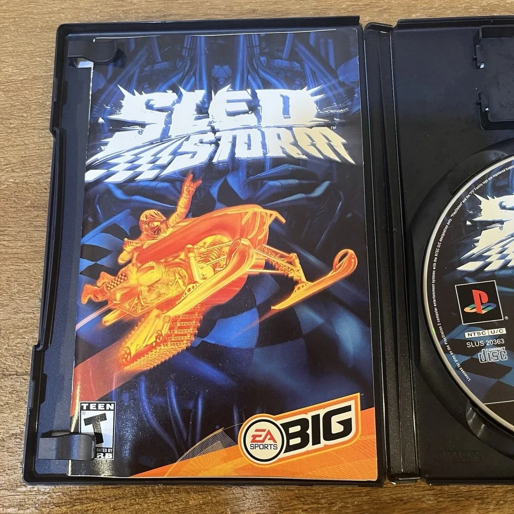 Sled Storm PS2 Sony PlayStation 2 Complete CIB w/ Manual EA Sports BIG